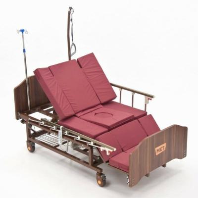 Медицинская кровать MET EVA, электрическая с полным переворотом, с туалетом