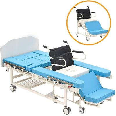 Медицинская кровать MET INTEGRA, механическая с интегрированным креслом-каталкой
