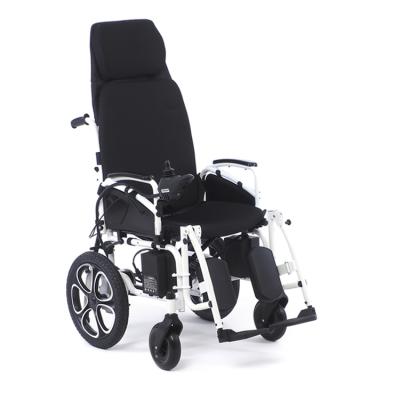 Кресло-коляска MET COMFORT 85, с электроприводом, раскладываемая в горизонталь, с self-откидной спинкой
