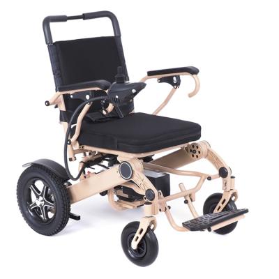 Мощное малогабаритное кресло-коляска с электроприводом, рама-алюминий MET Compact 35