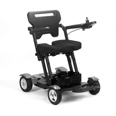 Кресло-коляска MET Compact Pro 4WS с анатомическим сиденьем и системой подруливания 4WS