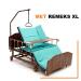 Медицинская кровать MET REMEKS XL для ухода за лежачими больными с переворотом и туалетом, ширина ложа 120 см!
