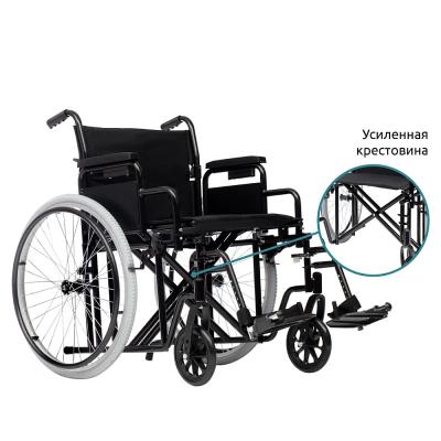 Инвалидная коляска Ortonica Grand 200 механическая, повышенной грузоподъемности