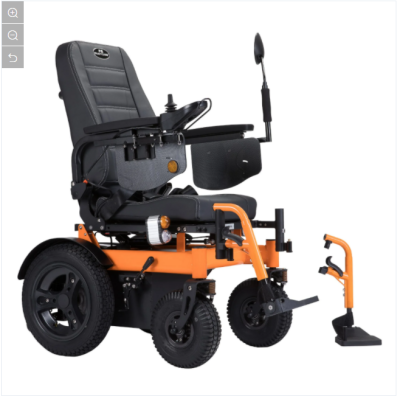 Кресло-коляска электроприводное MET ALLROAD C21+, с максимальной скоростью 12 км/ч